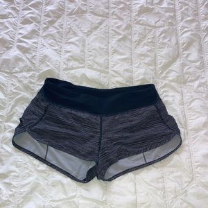 lululemon run speed up shorts size 6